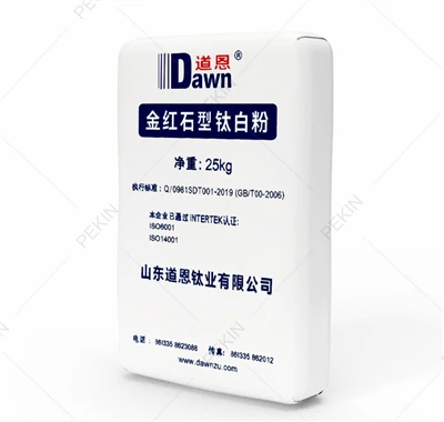 Rutil Titanium White Powder Dawn R-2595 For dekorativt laminert papir